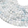 Natural Aquamarine Beads Strands G-F826-B01-6mm-4