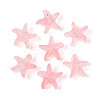 Frosted Glass Beads FGLA-T005-01I-1