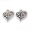 Tibetan Style Alloy Charms TIBEP-S319-084AS-RS-1