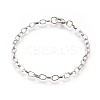 Iron Cable Chain Bracelet Making X-IFIN-H031-P-1