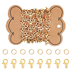 2M Brass Star Link Chains DIY-CA0002-11-1