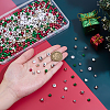 800Pcs 4Colors Plastic Beads CCB-PH0001-26-3