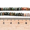 Natural African Turquoise(Jasper) & Unakite & Blue Spot Jasper & Crazy Agate & Yellow Opal & Ice Obsidian & Synthetic Shoushan Stone Beads Strands G-Z135-C07-2x4mm-6