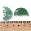 Natural Green Aventurine Carved Healing Moon with Human Face Figurines G-B062-06D-3