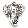 Tibetan Style Alloy Big Pendants X-TIBEP-T002-138AS-RS-1