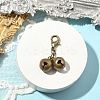 Brass Bell Pendant Decorations HJEW-JM02457-2