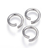 Non-Tarnish 304 Stainless Steel Open Jump Rings LS-X-STAS-E113-09P-1