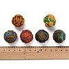 Handmade Bumpy Lampwork Beads LA-CBA7A1F-02A-3