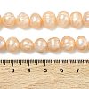 Natural Cultured Freshwater Pearl Beads Strands PEAR-L034-12E-5