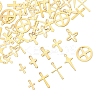 60Pcs 10 Styles 201 and 304 Stainless Steel Pendants STAS-FS0001-90-3