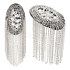 Fashionable Alloy Tassel Epaulettes AJEW-WH0278-05P-1