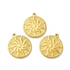 Ion Plating(IP) 304 Stainless Steel Pendants STAS-Q001-31G-2
