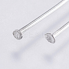 Tarnish Resistant 304 Stainless Steel Flat Head Pins X-STAS-F146-01P-40mm-2