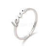 Non-Tarnish 304 Stainless Steel Finger Rings RJEW-L107-018P-1
