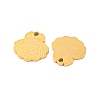 Ion Plating(IP) 304 Stainless Steel Charms STAS-S135-01G-2