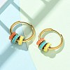 Ion Plating(IP) 304 Stainless Steel Hoop Earrings EJEW-A118-02G-1