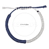 Nylon Threads Braided Bracelet BJEW-SW00058-2-2