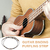 Imitation Shell Plastic Guitar Binding Purfling Strips AJEW-WH0470-41-4