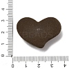 Flocking Opaque Resin Cabochons RESI-K033-07D-3
