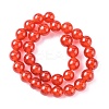 Natural Carnelian Beads Strands X-G-C076-6mm-2A-3