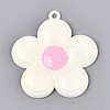 Spray Painted Alloy and Enamel Big Pendants PALLOY-T092-80G-2