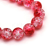 Baking Paint Crackle Glass Beads Strands X-CCG-S001-4mm-15-3
