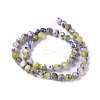 Natural Persian Jade Beads Strands G-E531-C-17-2