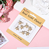 8Pcs Rack Plating Brass Micro Pave Clear Cubic Zirconia Pendants KK-BBC0021-87-6