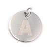 Non-Tarnish 304 Stainless Steel Charms STAS-H159-01P-2