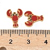 304 Stainless Steel Enamel Charms X-STAS-Z139-03G-12-3