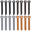 24Pcs 4 Colors Imitation Leather Zipper Pull Fixer Replacement for Tab Luggage Purse Repair Accessories DIY-GF0011-62B-7