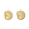 Ion Plating(IP) 201 Stainless Steel Pendants STAS-N098-234LG-3