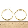304 Stainless Steel Hoop Earrings for Women EJEW-C096-43G-03-3