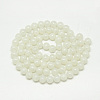 Baking Paint Crackle Glass Bead Strands DGLA-Q023-6mm-YS1-2
