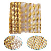 Plastic 24 Rows Rhinestone Mesh Wrap Roll AJEW-TA0001-09-4