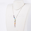 Chakra Jewelry NJEW-JN02083-4