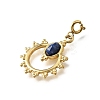 Ring and Oval 304 Stainless Steel Pendant Decorations STAS-H202-27G-2