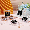 Transparent Plastic Jewelry Display Stands LS-ODIS-WH0029-36-5