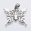 Tarnish Resistant 202 Stainless Steel Pendants X-STAS-K164-04G-2