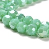 Opaque Glass Beads Stands EGLA-A035-P6mm-B14-3