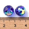 AB Color Plated Glass Beads EGLA-P059-02B-AB27-3