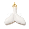 Rack Plating Brass Enamel Pendants KK-I720-24G-01-1
