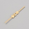 Alloy Bowknot Buckles LS-FIND-WH0148-135G-2
