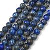 Natural Lapis Lazuli Bead Strands X-G-G953-01-8mm-7