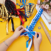 4Pcs 4 Colors Polyester Graduation Honor Rope AJEW-BC0010-12-3