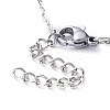 304 Stainless Steel Pendant Necklaces NJEW-JN02848-01-3