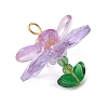 Glass & Acrylic Pendantns PALLOY-MZ01163-4