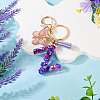 Resin Butterfly Pendant Keychains KEYC-TAC0034-03Z-4
