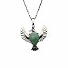 Peace Dove Water Droplet Crystal Necklace Pendant Fashion Ornament Simple Pendant VL5109-3-1
