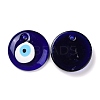 Handmade Lampwork Evil Eye Pendants LAMP-E106-02C-4